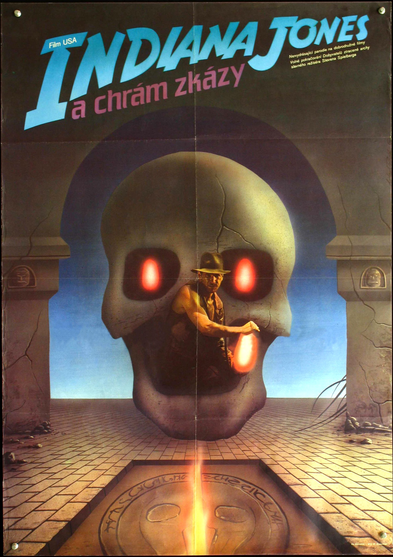 Illustration for article titled Stoned Polish E.T. and twenty more insane old European movie posters
